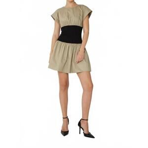 NEW JS71 bella mini dress in taupe